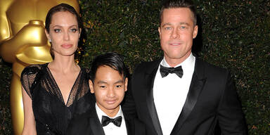 Brad Pitt & Maddox Jolie-Pitt