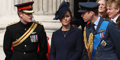 Prinz William, Prinz Harry und Herzogin Kate