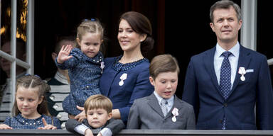 Prinzessin Mary, dänische Royals, Christian, Frederik
