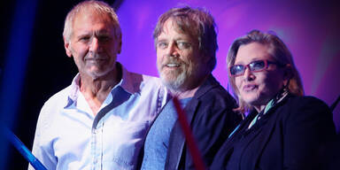 Harrison Ford, Mark Hamill, Carrie Fisher