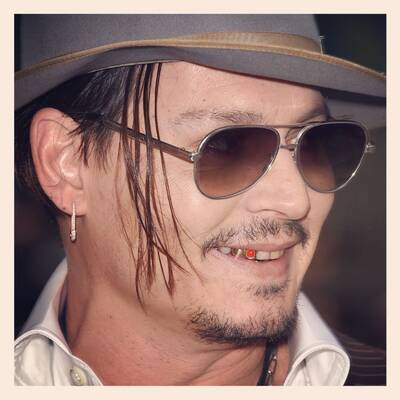 Johnny Depp im Ekel-Look 