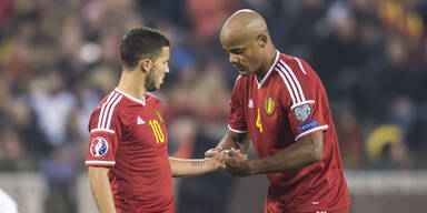 Belgien-Kapitän fällt für die Euro aus