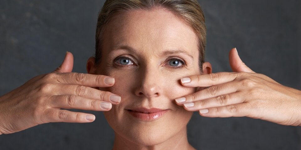 Frauengesicht Anti- Aging