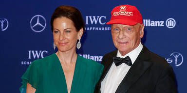 Birgit und Niki Lauda