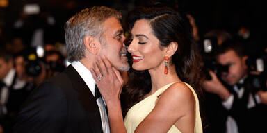 Amal und George Clooney