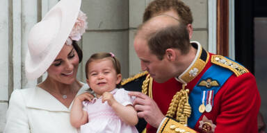Herzogin Kate, Prinzessin Charlotte, Prinz William