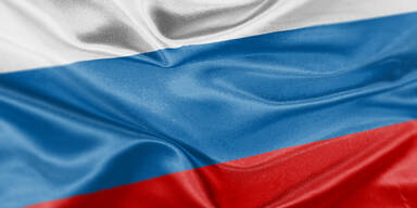 Russland-Flagge