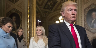 Donald Trump Tiffany Trump Melania Trump