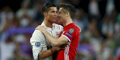 Lewandowski und Ronaldo