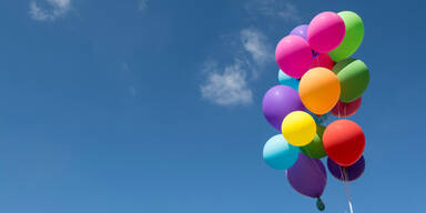Luftballon flog von Party in Österreich bis Australien