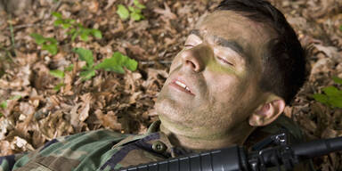 Schlafender Soldat