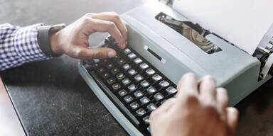 Schreibmaschine Autor Schriftsteller
