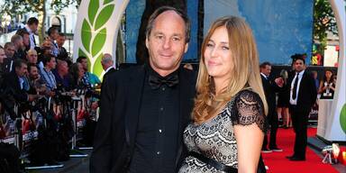 Gerhard Berger und seine Partnerin Helene