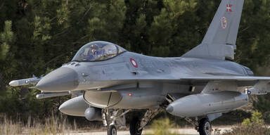 F-16-Kampfet der dänischen Luftwaffe