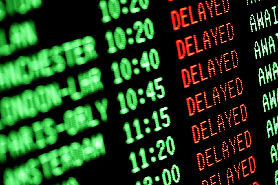 Flugverspätung: Diese Rechte haben Sie bereits nach 2 Stunden