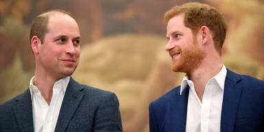 Prinz Harry und William setzen den neuesten Make-up-Trend