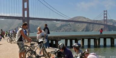 Golden-Gate-Bridge lässt sich mit Rad überqueren