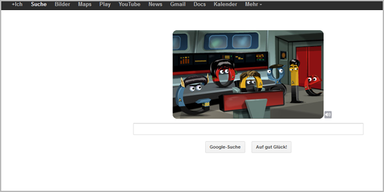 Google-Doodle für Raumschiff Enterprise