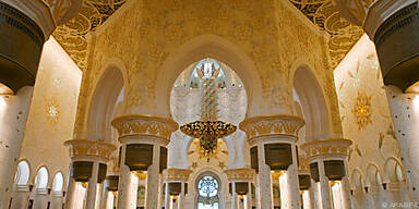 Größte Gebetsstätte in den Arabischen Emiraten