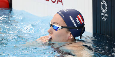 Schwimm-Youngster Lena Grabowski bei den Olympischen Spielen 2020