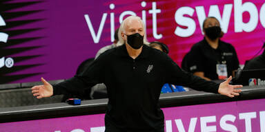Spurs-Coach Gregg Popovic