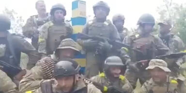 Ukrainische Truppen stoßen bis zur russischen Grenze vor