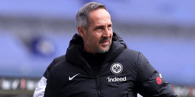 Frankfurt-Trainer Adi Hütter