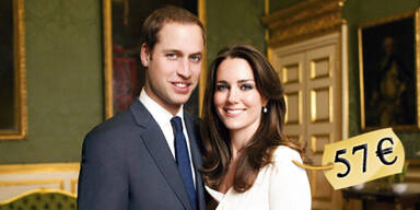 Prinz William & Kate Middleton / Kates Billigkleider