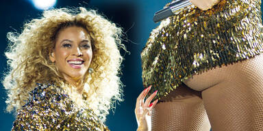 Beyoncé Knowles ließ es zweimal blitzen
