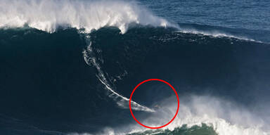mcNamara Surfer Weltrekord-Welle