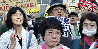 Japan Demo Atomkraft