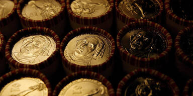 US-Dollar Münzen Präsidenten Sonderprägung 2007