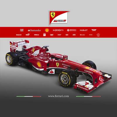 Das ist der neue Ferrari F138 Formula One