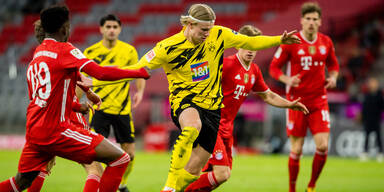 Erling Haaland (Borussia Dortmund) gegen Bayern München