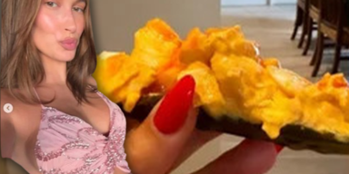 Auf diesen Schwangerschafts-Snack schwört Hailey Bieber