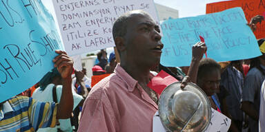 Haiti Proteste Trump