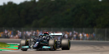 Lewis Hamilton beim Qualifying in Silverstone