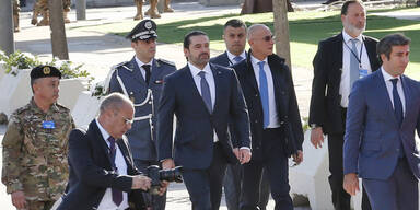 Premier Hariri schiebt Rücktritt zunächst auf