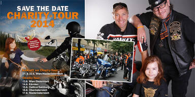 Harley-Davidson auf Charity-Tour