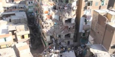 11 Tote: Hochhaus in Alexandria eingestürzt