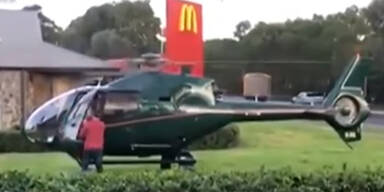 Helikopter McDonalds