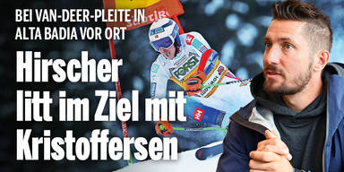 Hirscher litt im Ziel mit Kristoffersen