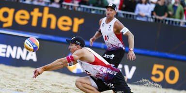 Österreicher feiern Beachvolleyball-Sensation