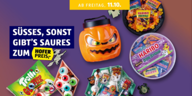 Alles für Halloween zum HOFER Preis