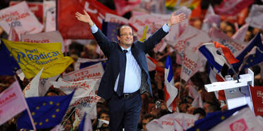 Hollande: In Umfragen vor Sarkozy