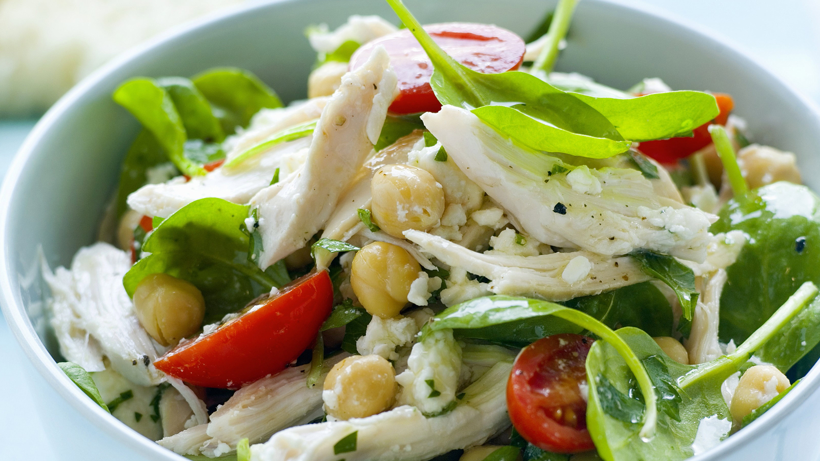 Hühnersalat mit Kichererbsen - Cooking