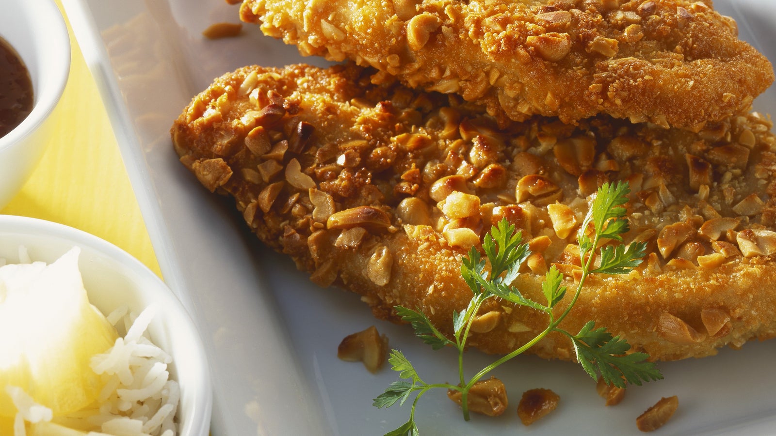 Hühnerschnitzel mit Erdnusskruste - Cooking Hühnerschnitzel mit Erdnusskruste - Cooking