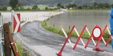 Überflutungen im Unterland