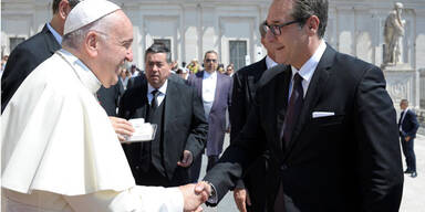 Strache "berührt" von Papst-Besuch