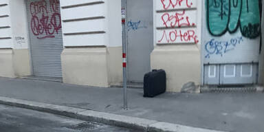 Herrenloser Koffer: Bomben-Alarm in der Wiener City
